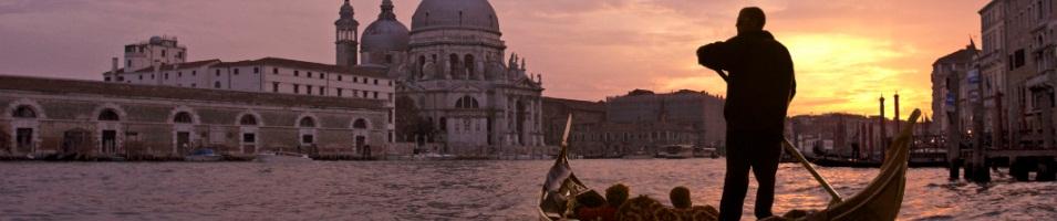 Venice Gondola Silhouette